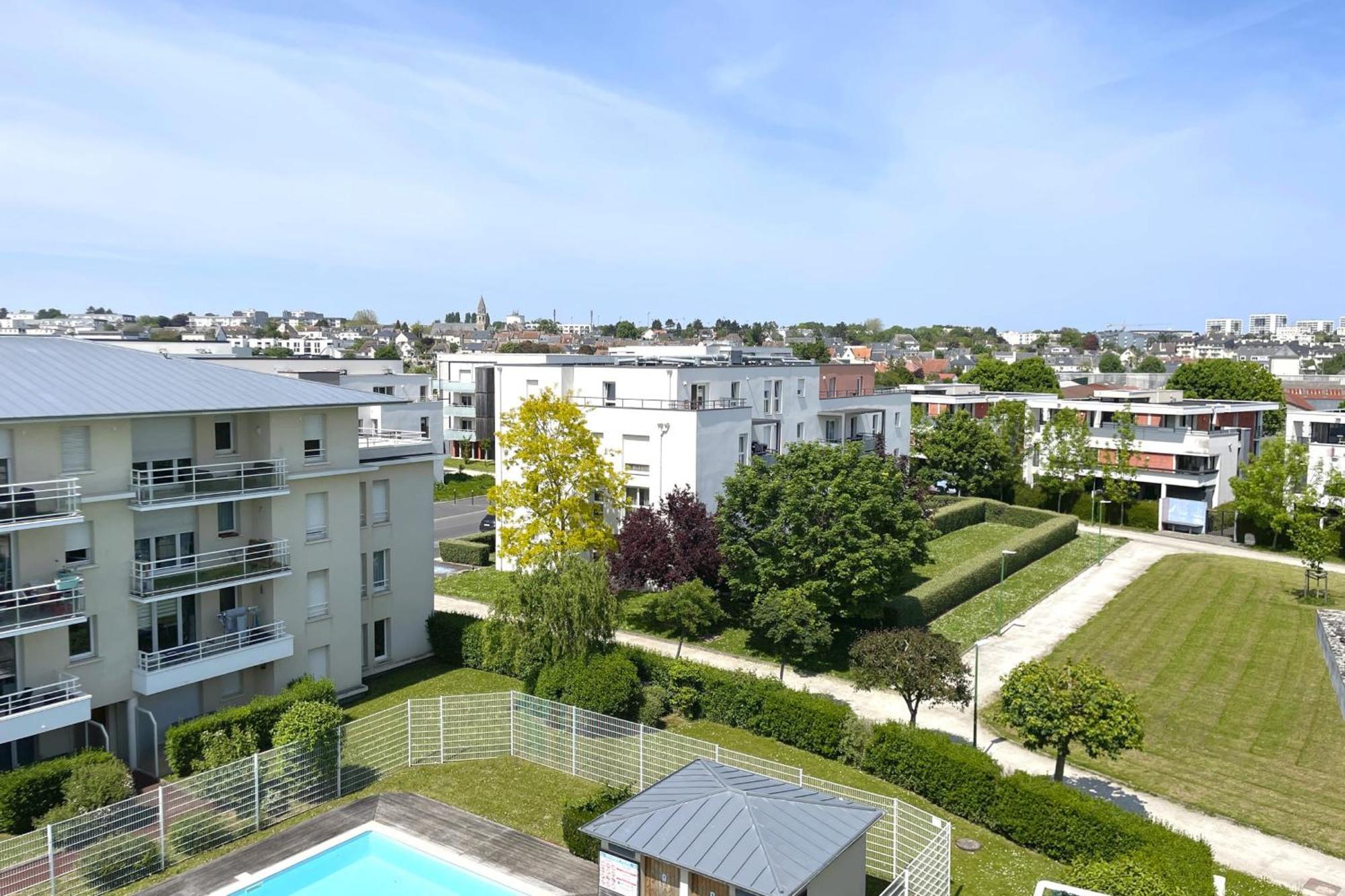 Le Rooftop - Terrasse - Parking - Piscine ก็อง ภายนอก รูปภาพ